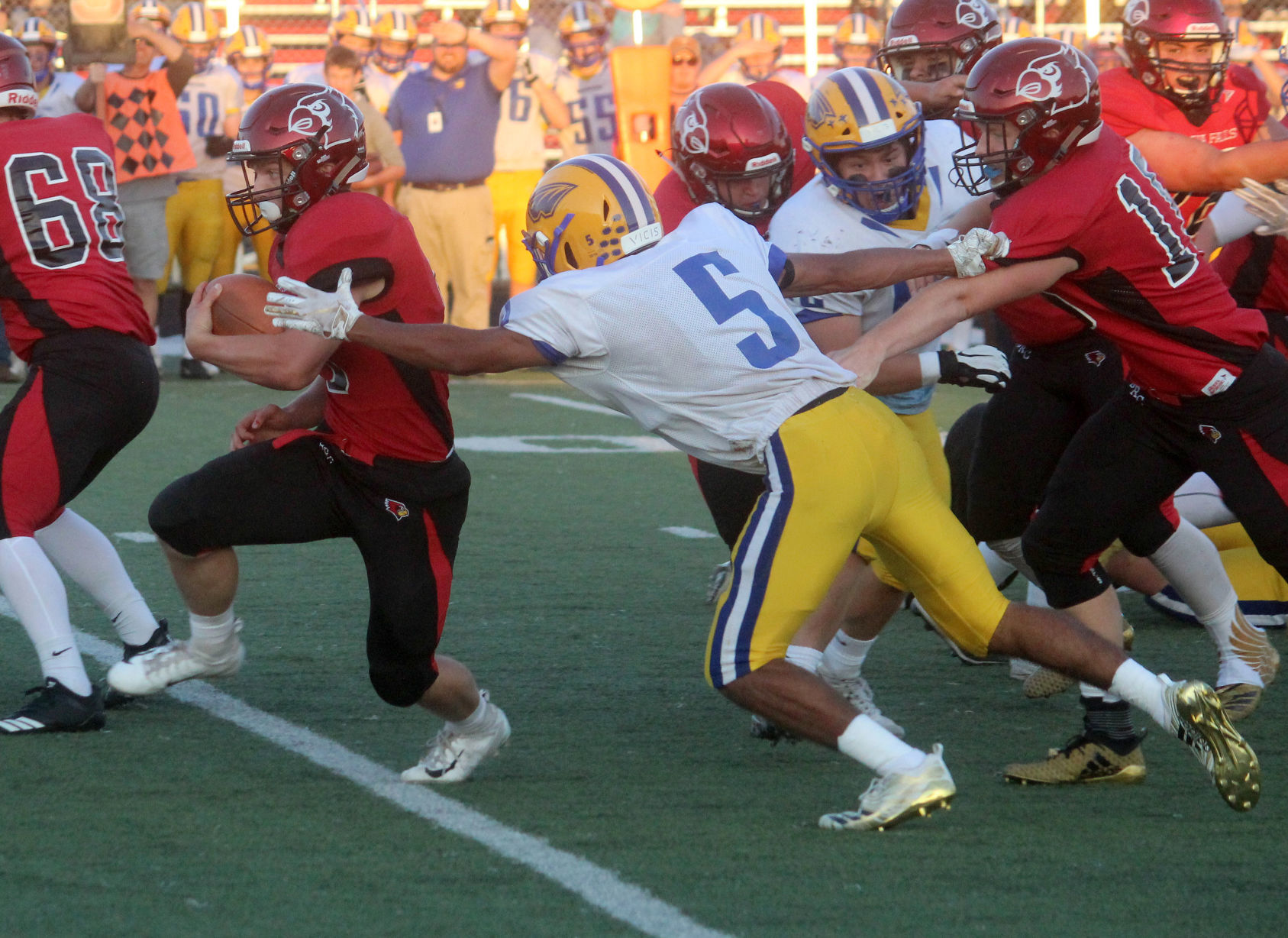 Rice Lake at Chi-Hi football 9-7-18